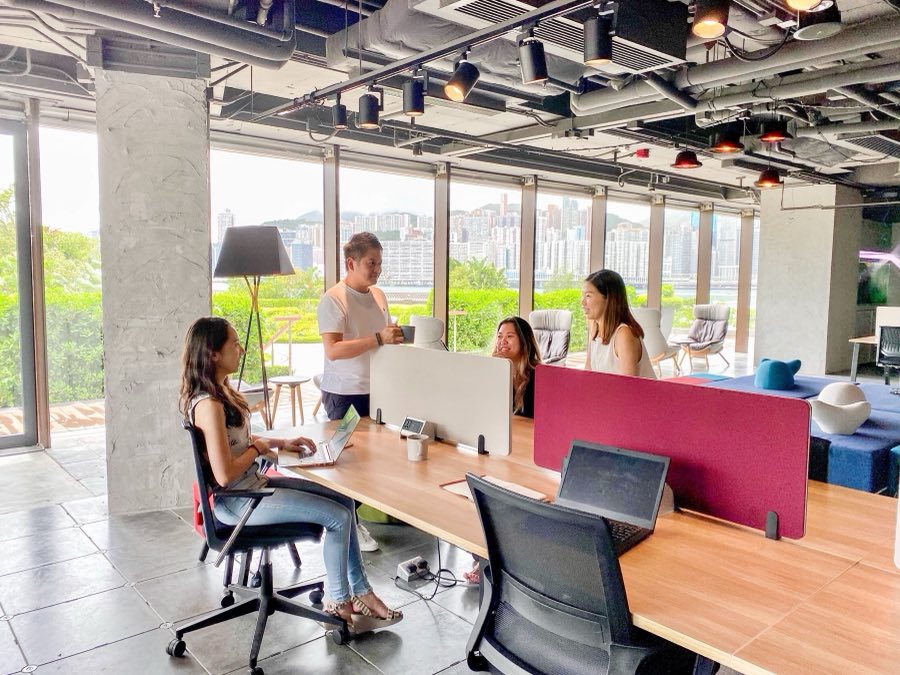 Base Hung Hom coworking space inside Kerry Hotel